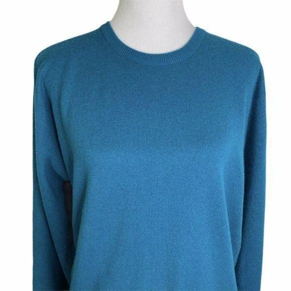 White Wheeler & Martha Cashmere Crewneck Sweater - Picture 2 of 8